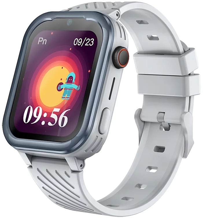 Смарт-годинник для дітей, сірий - Garett Smartwatch Kids Essa 4G — фото N1