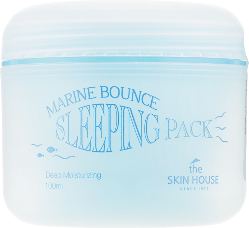 Нічна маска з морським колагеном - The Skin House Marine Bounce Sleeping Pack — фото N2