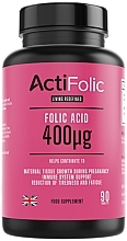 Духи, Парфюмерия, косметика Пищевая добавка "Фолиевая кислота" - ActiHealth Folic Acid 400 mcg