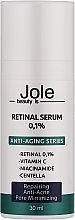 Антивозрастная сыворотка с ретиналем 0.1% - Jole Retinal 0.1% Anti-Age Serum — фото N1