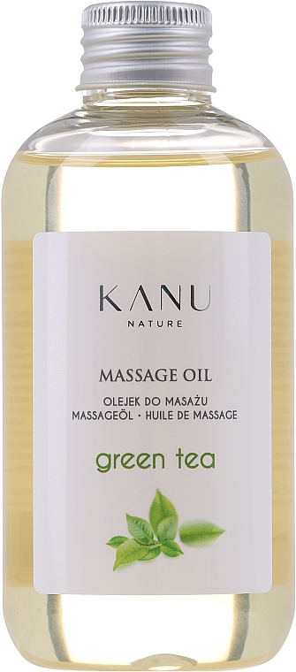 Масажна олія "Зелений чай" - Kanu Nature Grean Tea Massage Oil — фото N1