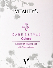 Набор для окрашенных волос - Vitality's C&S Colore Chroma Kit Travel (shmp/100ml + h/mask/50ml) — фото N1