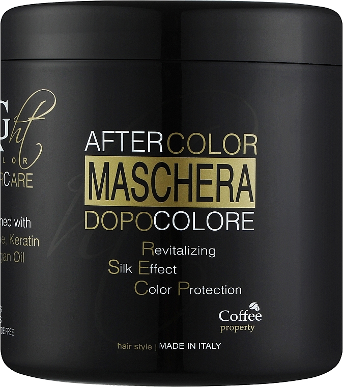 Маска для волос после окрашивания с кератином и аргановым маслом - Right Color Hair Care After Color Mask — фото N1