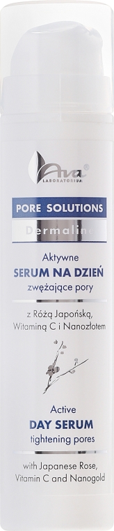 Активная дневная сыворотка для расширенных пор - Ava Laboratorium Pore Solutions Active Day Serum Tightening Pores — фото N2