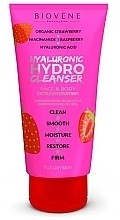 Парфумерія, косметика Засіб для очищення обличчя та тіла - Biovene Face & Body Extra Hydrating Hyaluronic Hydro Cleanser