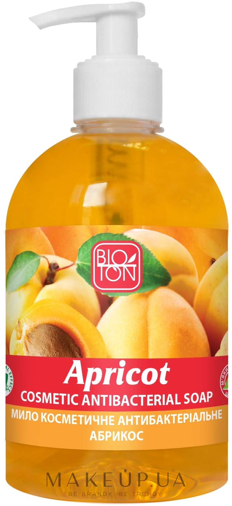 Мыло антибактериальное "Абрикос" - Bioton Cosmetics Apricot Liquid Soap — фото 500ml