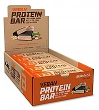 Протеїновий батончик веганський "Арахісова паста" - BioTechUSA Vegan Protein Bar Peanut Butter — фото N2