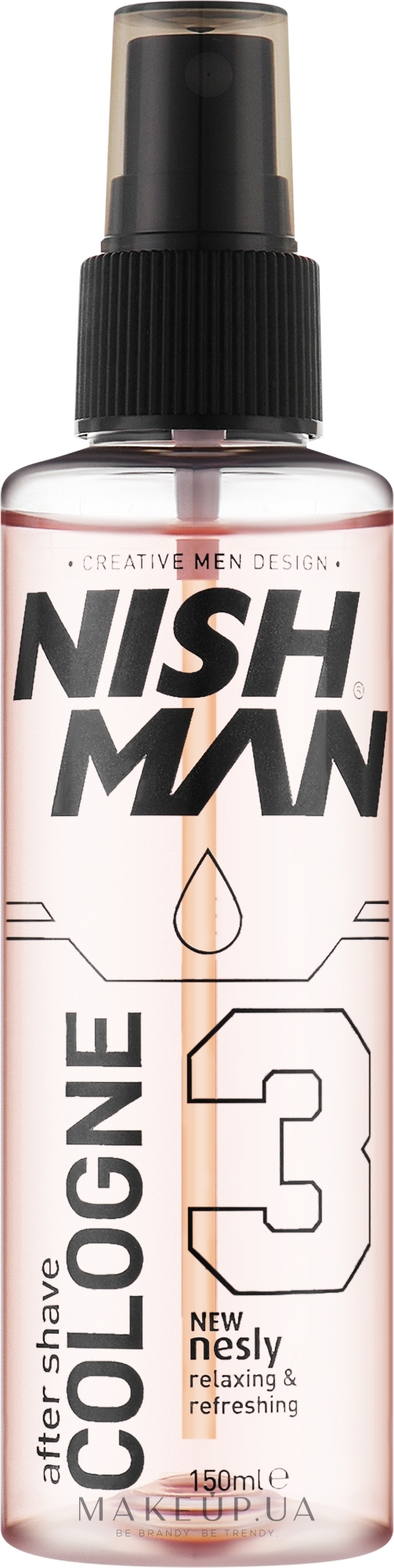 Одеколон после бритья - Nishman New Nesly Cologne №3 — фото 150ml