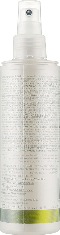 УЦІНКА Гель-лак для волосся ультрасильної фіксації, неаерозольний - Wunderbar Color Gel Lacquer Non Aerosol * — фото N2