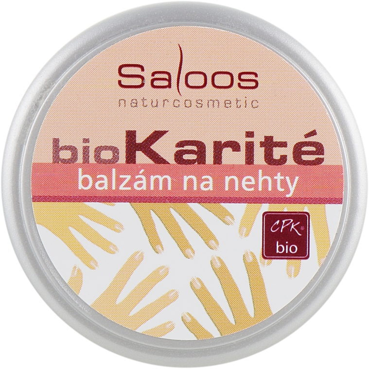 Біо-бальзам для нігтів - Saloos Bio Karite 