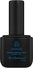 Духи, Парфюмерия, косметика Базовое покрытие для ногтей - Dark Blue Cosmetics Shimmer French Rubber Base 