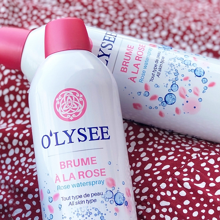 Увлажняющий спрей-мист для лица с ароматом розы - O'lysee Rose Waterspray — фото N6