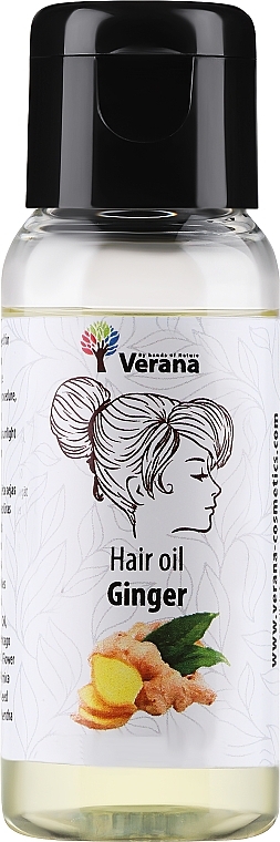 Масажна олія для тіла "Ginger" - Verana Body Massage Oil — фото N1