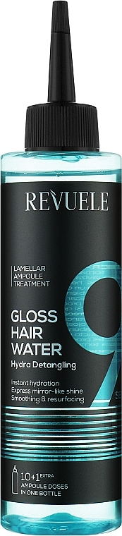 Рідкий кондиціонер для сухого та ламкого волосся - Revuelle Gloss Hair Water Hydra Detangling — фото N1