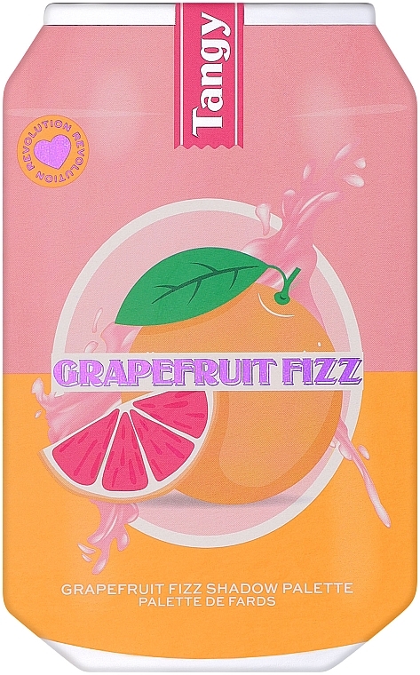 Палетка теней для век - I Heart Revolution Grapefruit Fizz Shadow Palette — фото N2