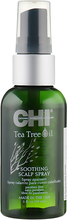 Успокаивающий спрей с маслом чайного дерева - CHI Tea Tree Oil Soothing Scalp Spray