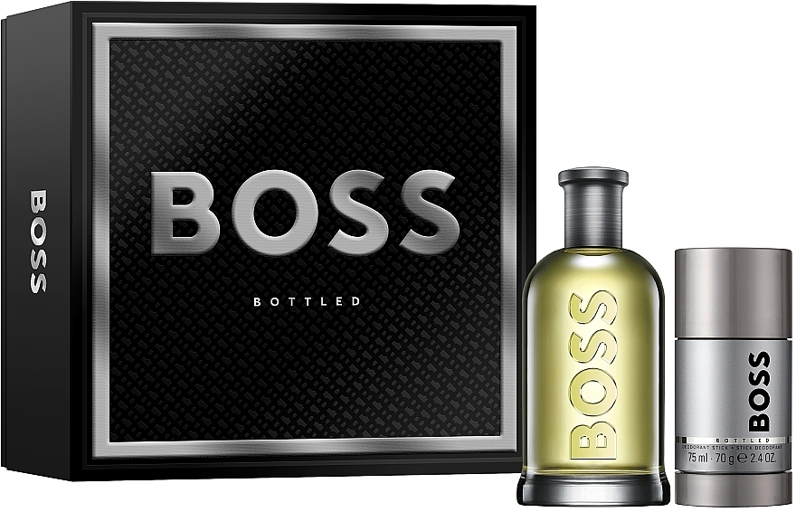 BOSS Bottled - Набор (edt/200ml + deo/stick/70g) — фото N2