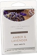 Парфумерія, косметика Ароматний віск, який тане - The Country Candle Company Town & Country Amber & Lavender Wax Melts