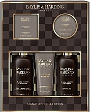 Парфумерія, косметика Набір, 5 продуктів - Baylis & Harding Black Pepper & Ginseng Men's Perfect Grooming Pack Gift Set