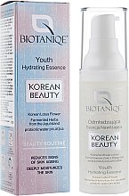 Духи, Парфюмерия, косметика Увлажняющая эссенция для лица - Biotaniqe Korean Youth Hydrating Essence