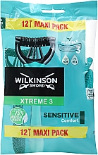 Парфумерія, косметика Набір одноразових станків для гоління - Wilkinson Sword Xtreme 3 Pure Sensitive
