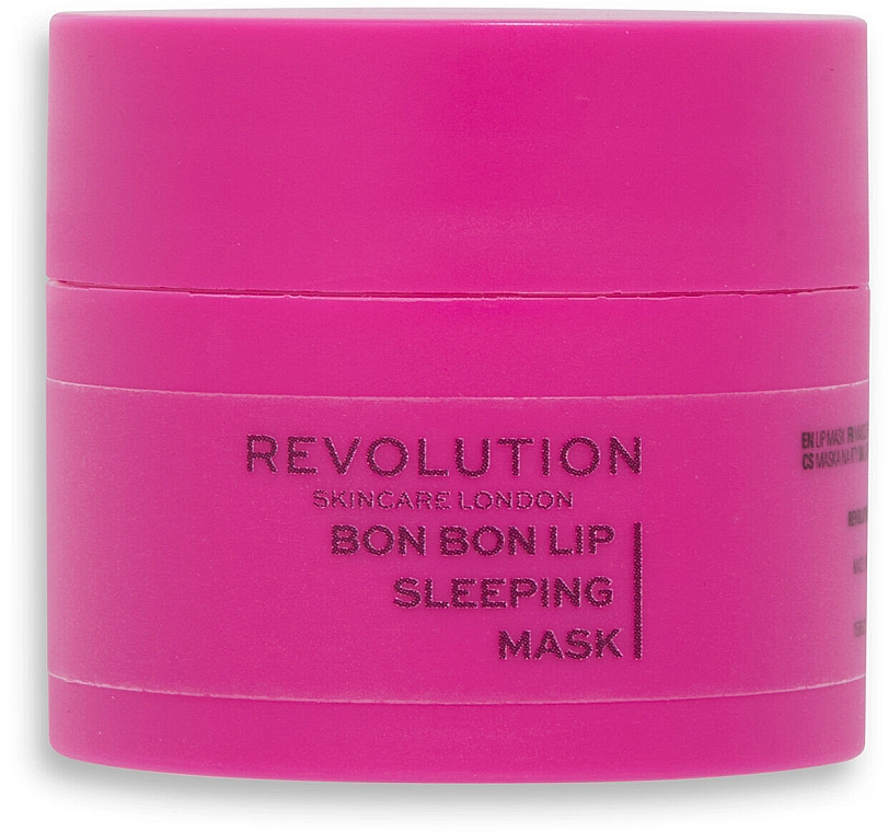 Нічна маска для губ - Revolution Skincare Bon Bon Lip Sleeping Mask — фото N1