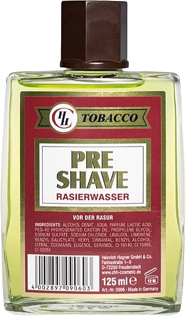 Лосьон перед бритьем - Tobacco Pre Shave