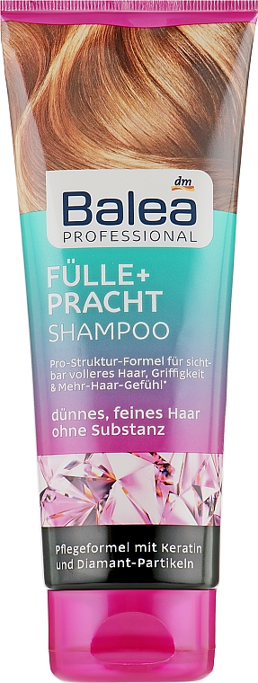 Шампунь для тонкого волосся - Balea Fulle Pracht Shampoo — фото N1
