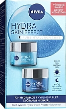Парфумерія, косметика Набір для догляду за обличчям - NIVEA Hydra Skin (cr/2x50ml)