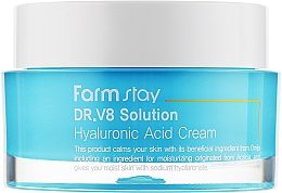 Духи, Парфюмерия, косметика Крем для лица с гиалуроновой кислотой от морщин с осветляющим действием - FarmStay DR.V8 Solution Hyaluronic Acid Cream