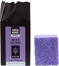 Ароматический кубик для дома - Arganove Solid Perfume Cube Musk Record — фото N2