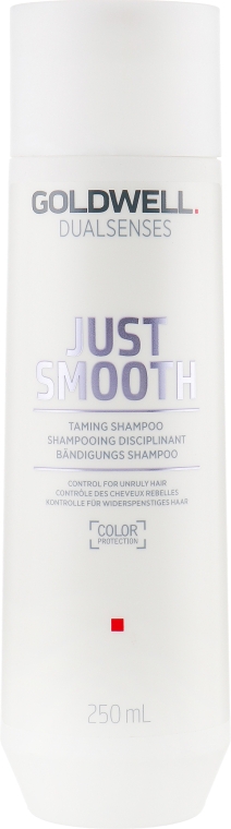 Шампунь для неслухняного волосся - Goldwell Dualsenses Just Smooth Taming Shampoo — фото N3
