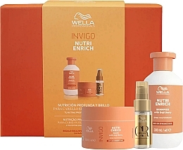 Парфумерія, косметика Набір - Wella Professionals Invigo Nutri-Enrich Kit (shampoo/250ml + mask/150ml + h/oil/30ml)