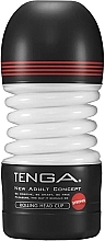 Мастурбатор, чорно-червоний - Tenga Rolling Head Cup Strong — фото N1