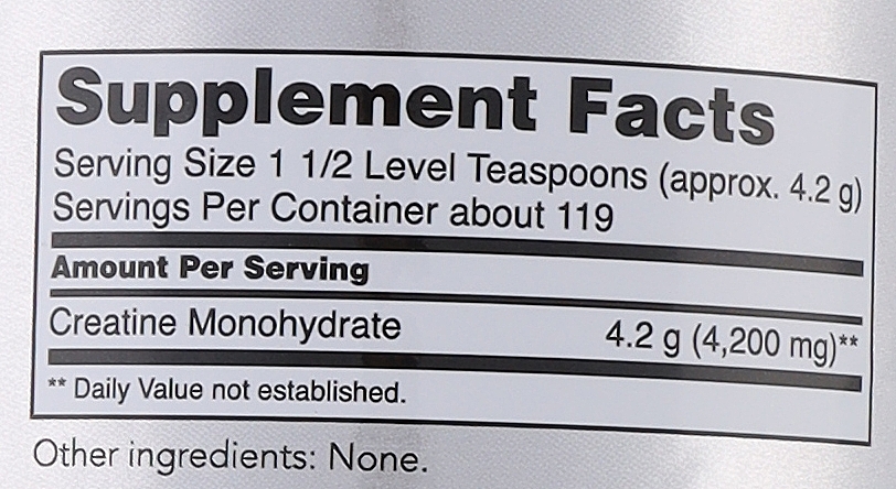 Креатиновий порошок - Now Foods Creatine Monohydrate Pure Powder — фото N5