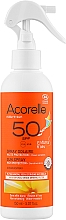 Парфумерія, косметика Сонцезахисний спрей для дітей, органічний - Acorelle Natur Sun Spray Solaire High Protection SPF50