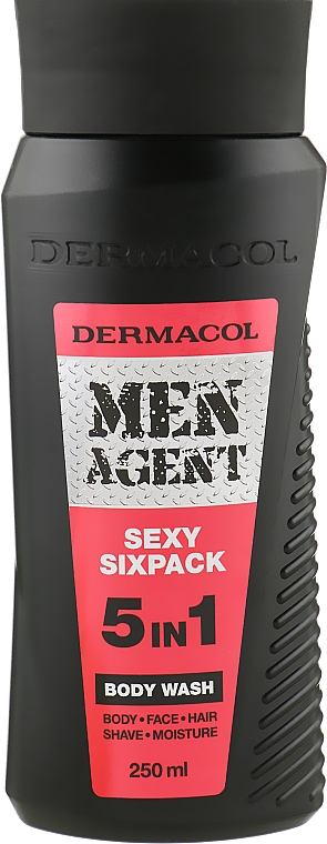Гель для душа - Dermacol Men Agent Sexy Sixpack 5in1 Body Wash — фото N1