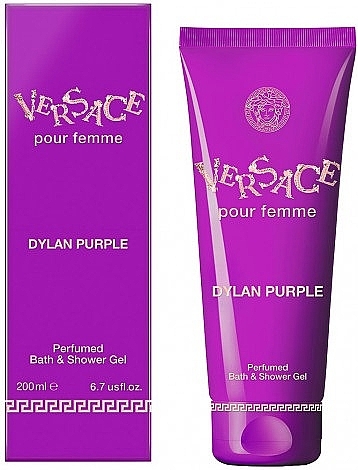 Versace Pour Femme Dylan Purple Bath & Shower Gel - Гель для душу — фото N1