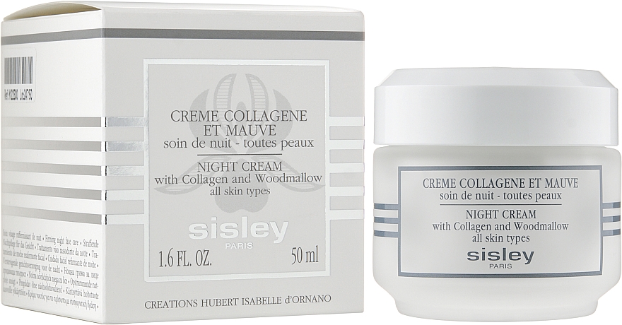 Крем ночной подтягивающий - Sisley Creme Collagene Et Mauve Botanical Night Cream — фото N2