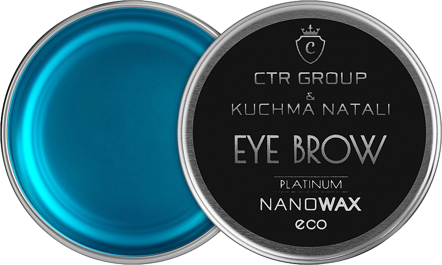 Воск для фиксации бровей - CTR Platinum Nano Wax Eye Brow