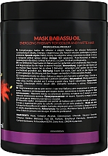 Маска для окрашенных волос - Ronney Professional Mask Babassu Oil Energizing Therapy — фото N4