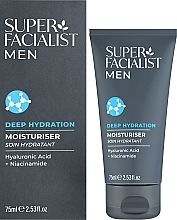 Крем дневной, антивозрастной "Глубокое увлажнение" для мужчин - Super Facialist For Men Deep Hydration Moisturiser  — фото N2