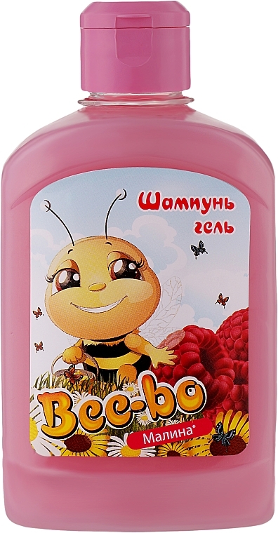 Дитячий шампунь-гель "Малина" - Bee-Bo