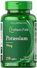 Пищевая добавка "Калий" - Puritan's Pride Potassium 99mg — фото N1