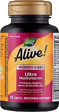 Духи, Парфюмерия, косметика Мультивитамины для женщин 50+ - Nature’s Way Alive! Women's 50+ Ultra Potency Complete Multivitamin