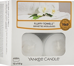 Чайные свечи - Yankee Candle Scented Tea Light Candles Fluffy Towels — фото N1