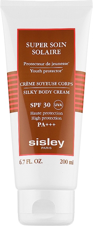 Сонцезахисний шовковистий крем для тіла - Sisley Super Soin Solaire Silky Body Cream — фото N1
