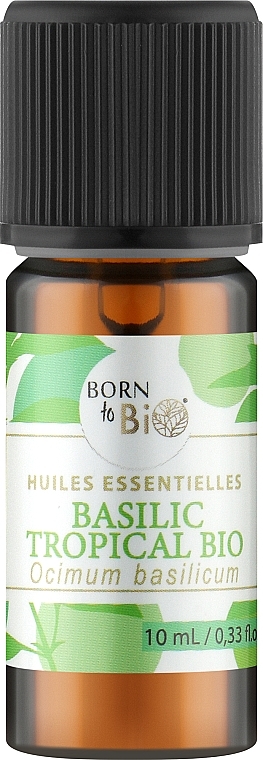 Органічна ефірна олія "Базилік тропікал" - Born to Bio Aromatherapie — фото N1