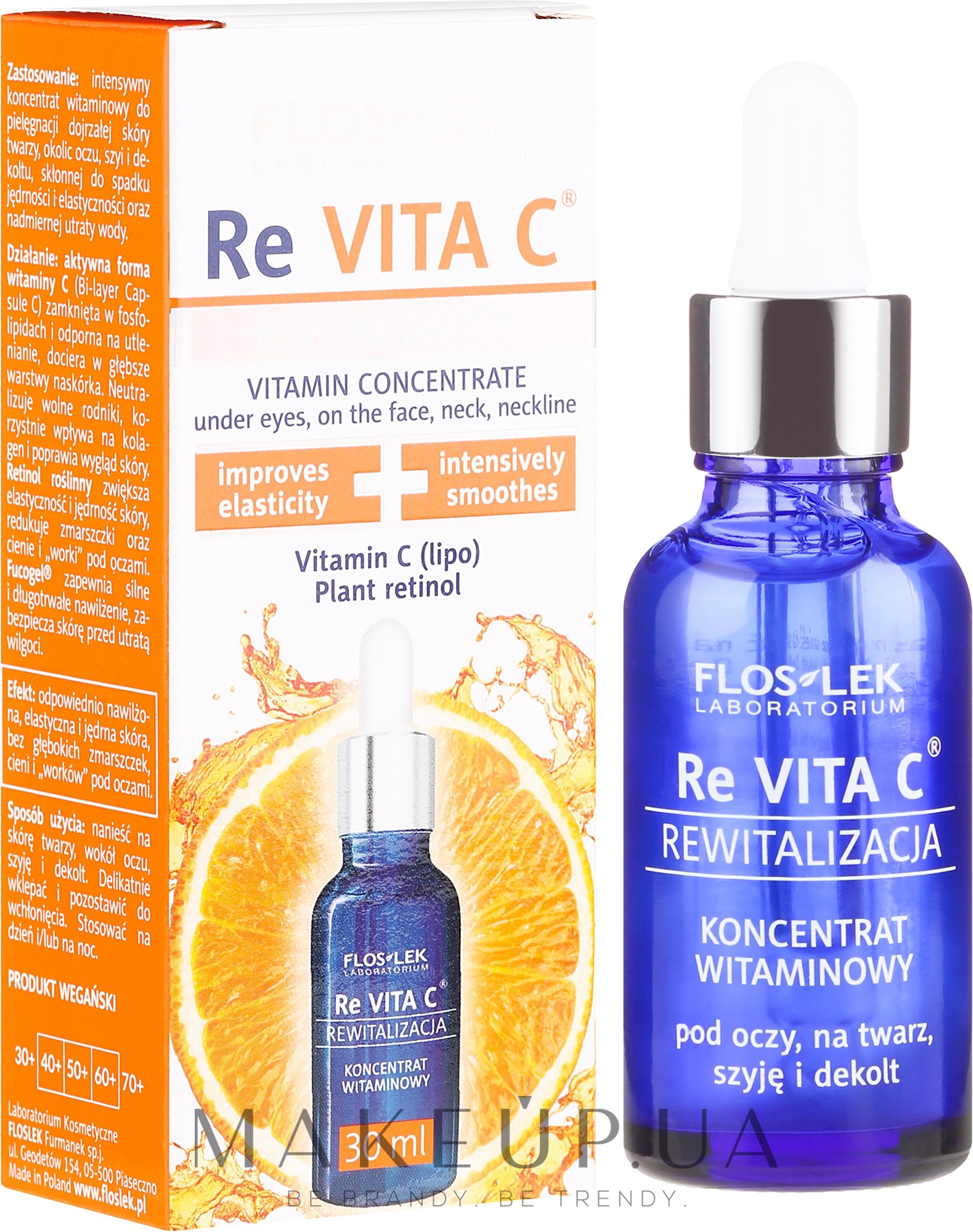 Витаминный концентрат - Floslek Re Vita C Concentrate With Vitamin C — фото 30ml