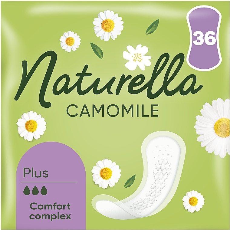 УЦІНКА Щоденні прокладки, 36 шт. - Naturella Camomile Normal Plus * — фото N1